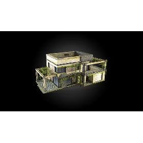 3D Abandoned Cottage D